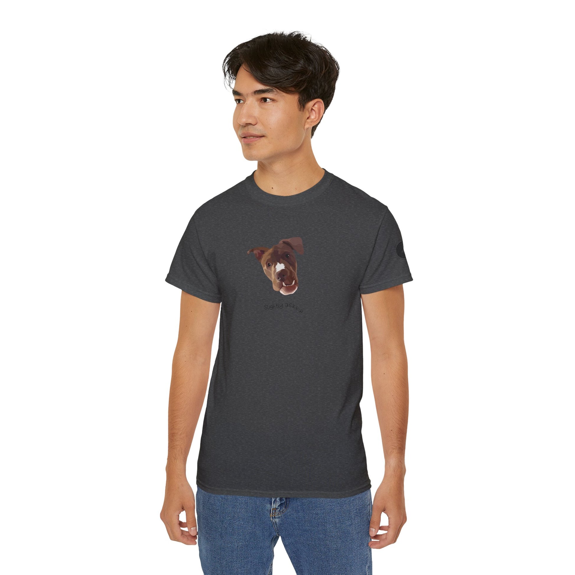 Luna "Slightly Askew" Ultra Cotton Tee - Unisex