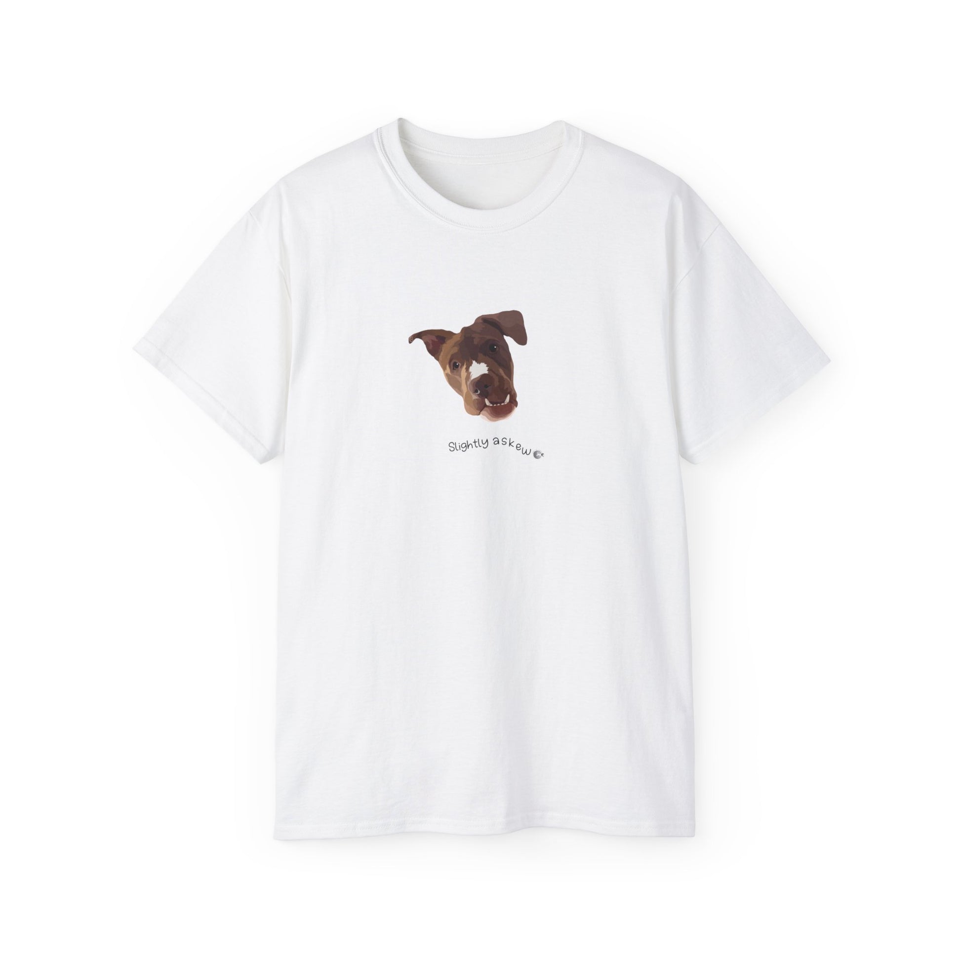 Luna Slightly Askew Ultra Cotton Tee, Unisex