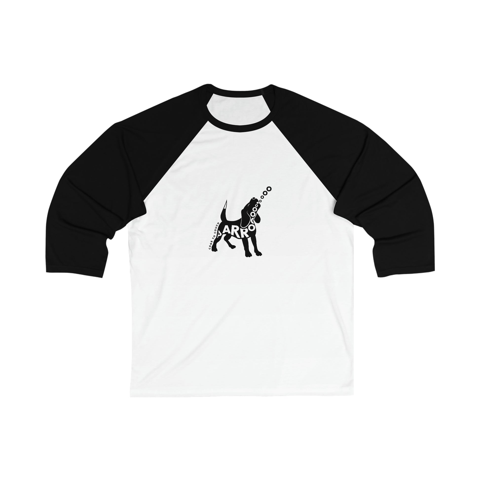 Unisex 3\4 Sleeve Baseball Tee