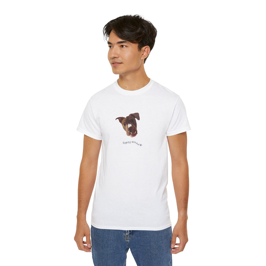 Luna Slightly Askew Ultra Cotton Tee, Unisex
