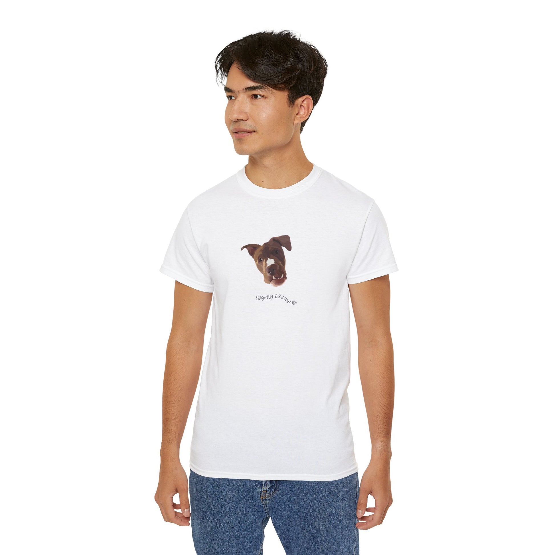 Luna Slightly Askew Ultra Cotton Tee, Unisex