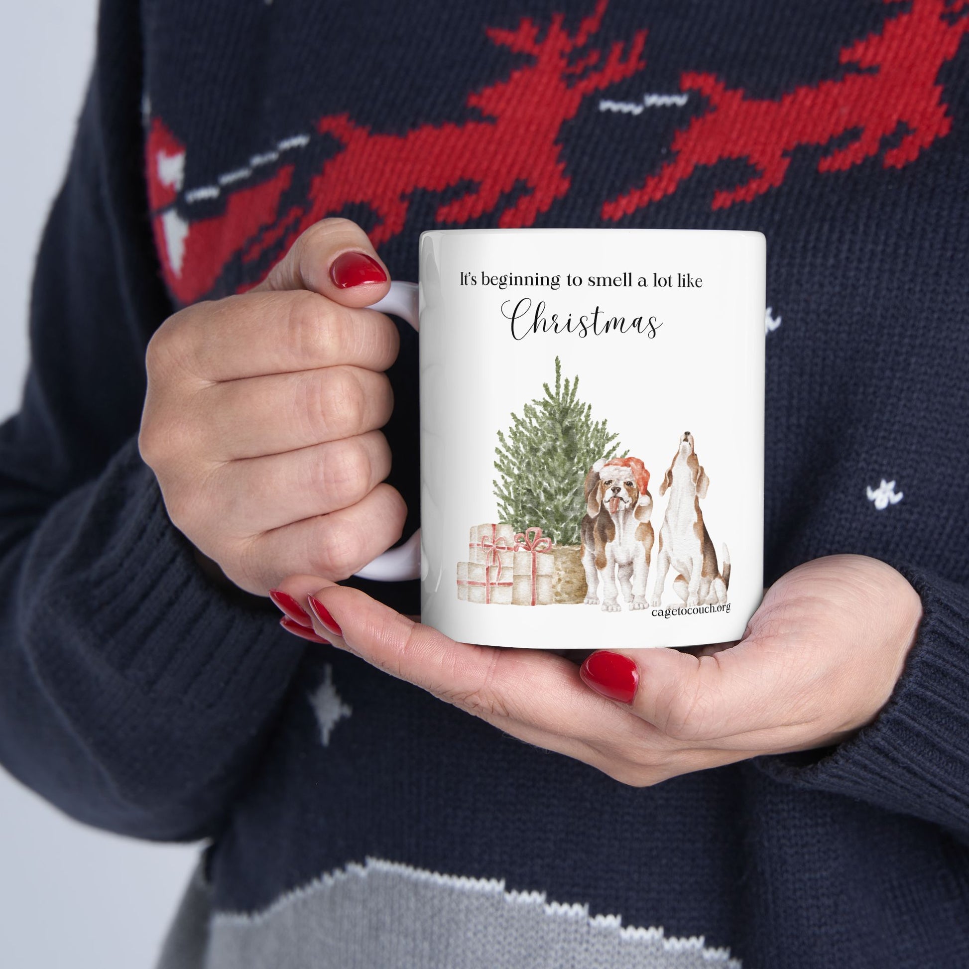 It's Beginning to Smell A Lot Like Christmas Mug