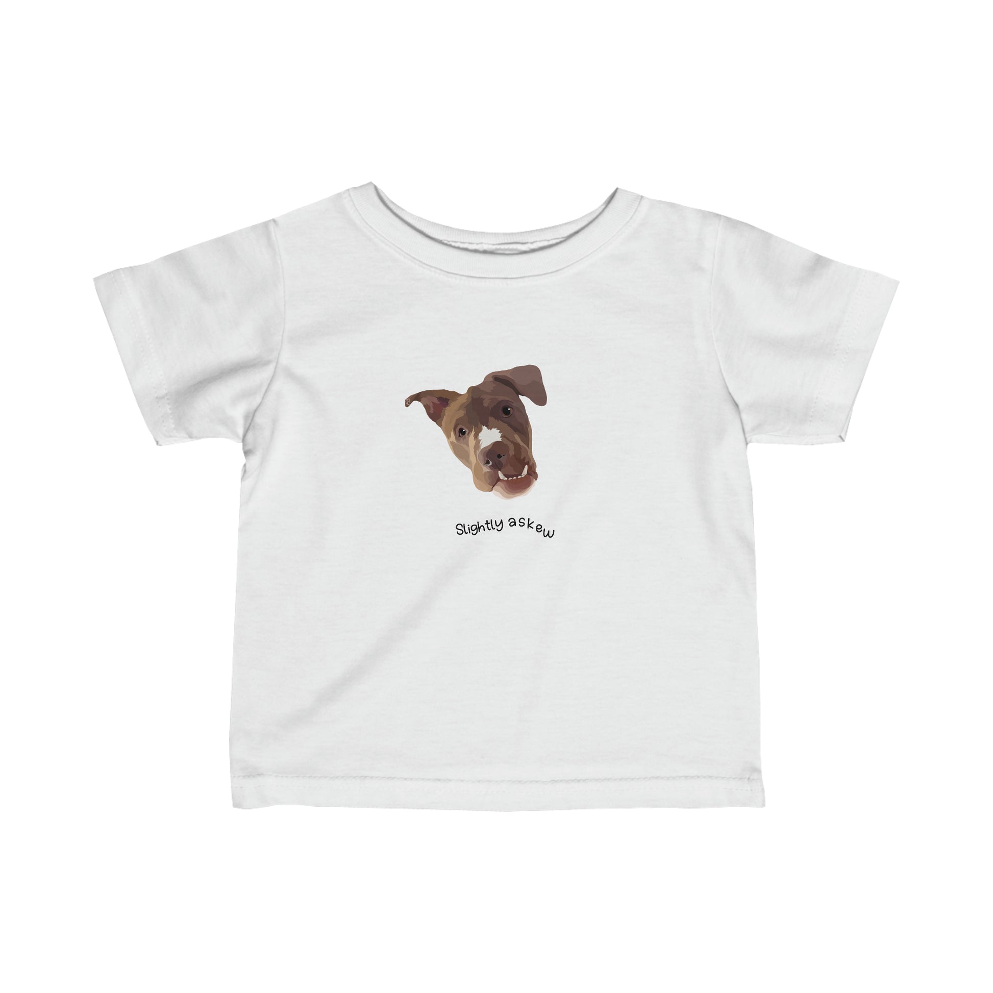 Luna "Slightly Askew" Infant Fine Jersey Tee