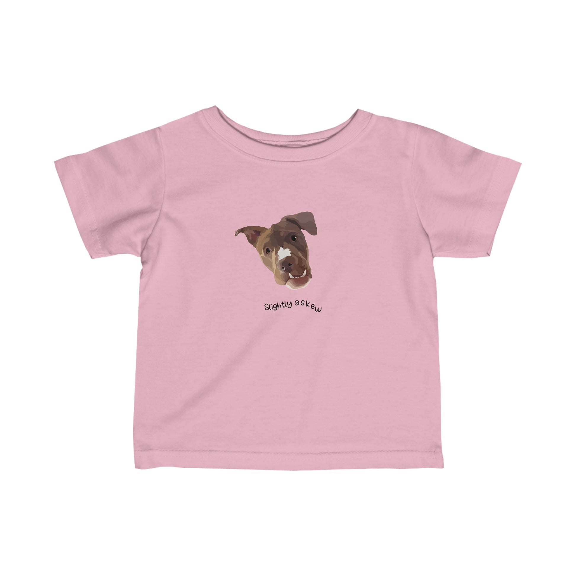 Luna "Slightly Askew" Infant Fine Jersey Tee