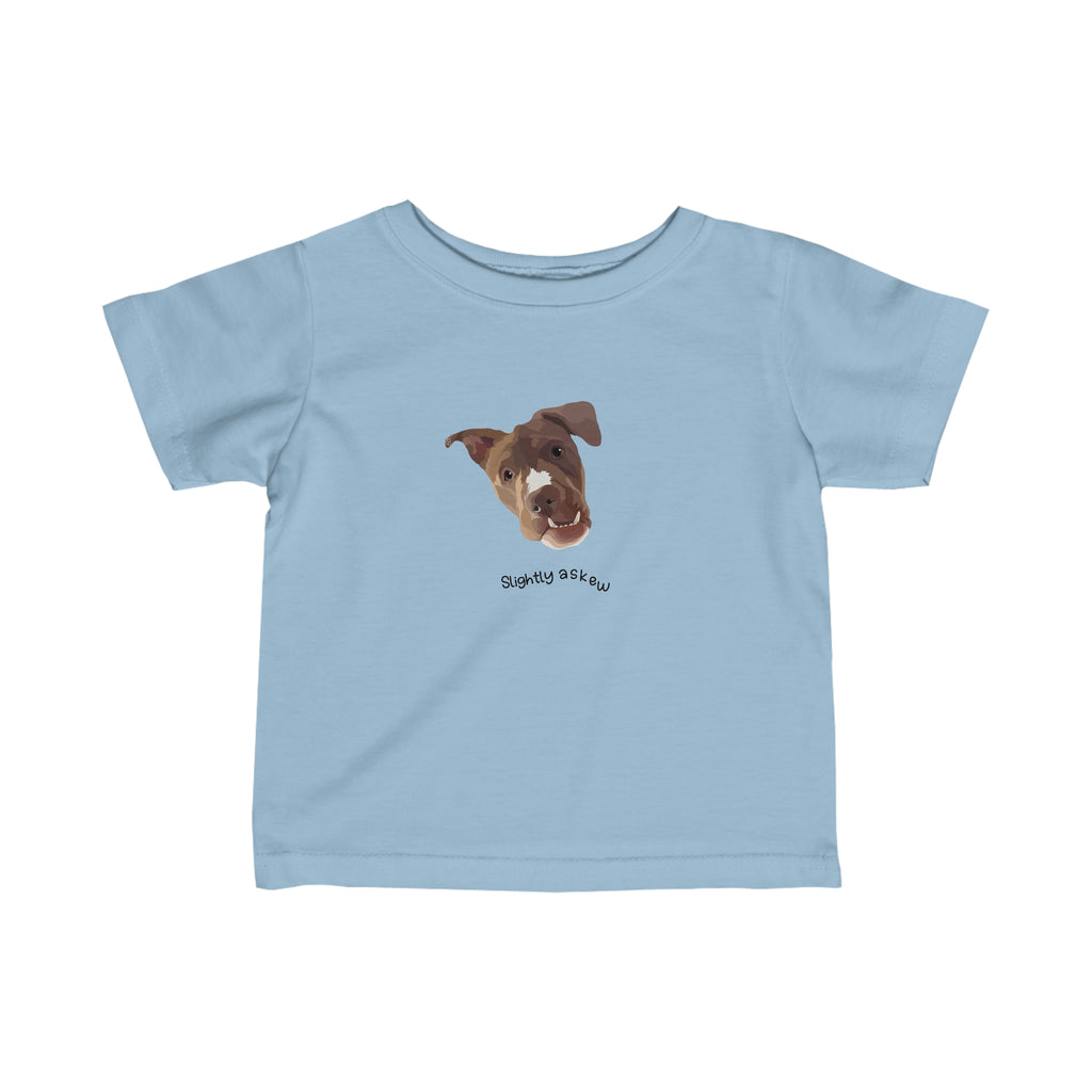 Luna "Slightly Askew" Infant Fine Jersey Tee