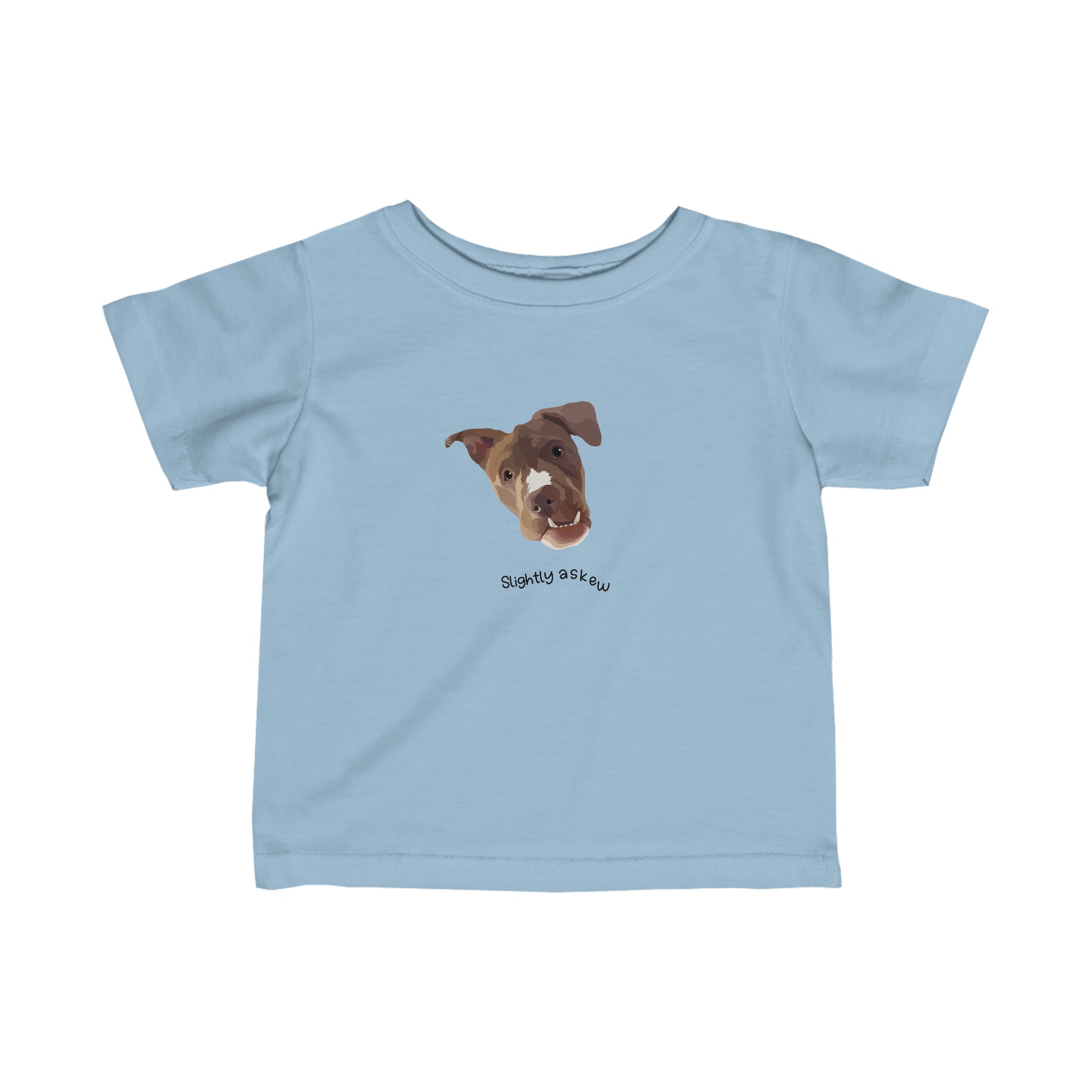 Luna "Slightly Askew" Infant Fine Jersey Tee