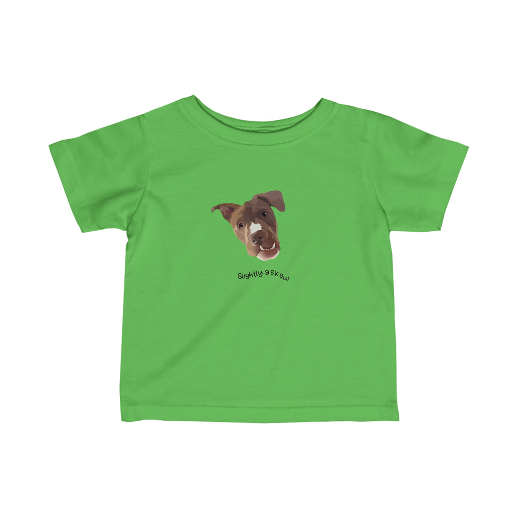 Luna "Slightly Askew" Infant Fine Jersey Tee