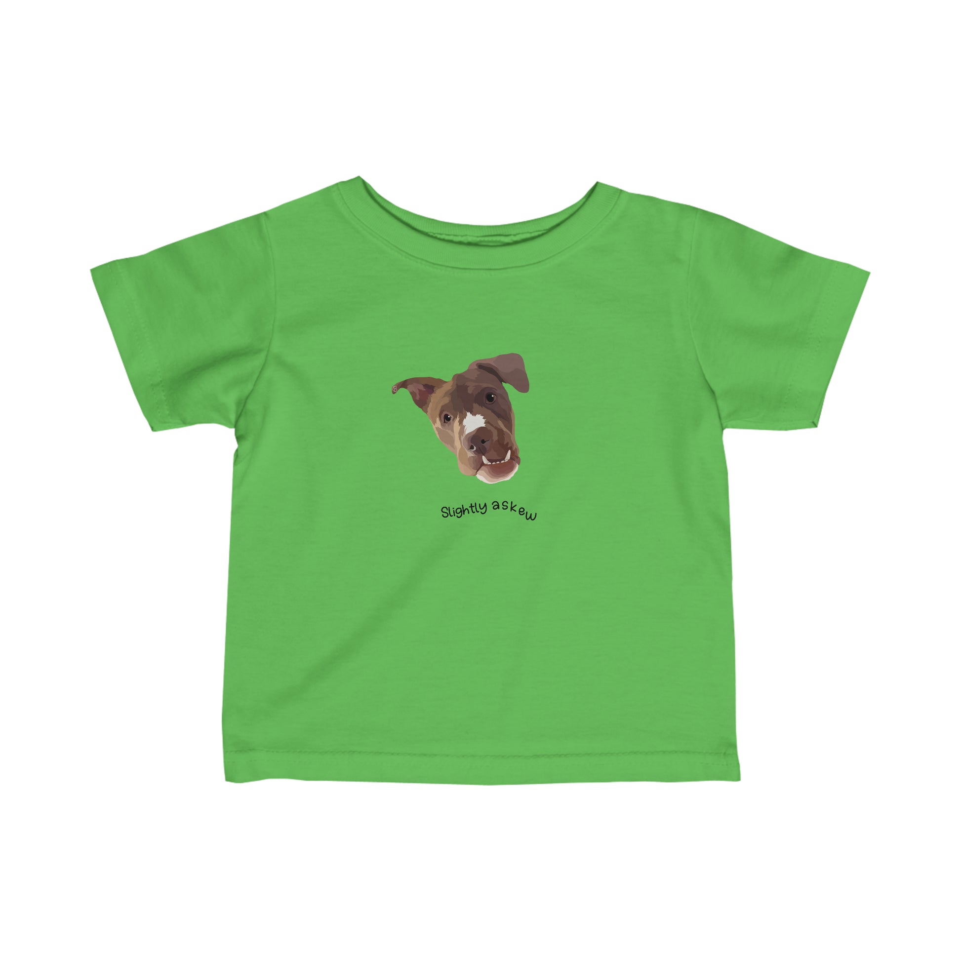Luna "Slightly Askew" Infant Fine Jersey Tee