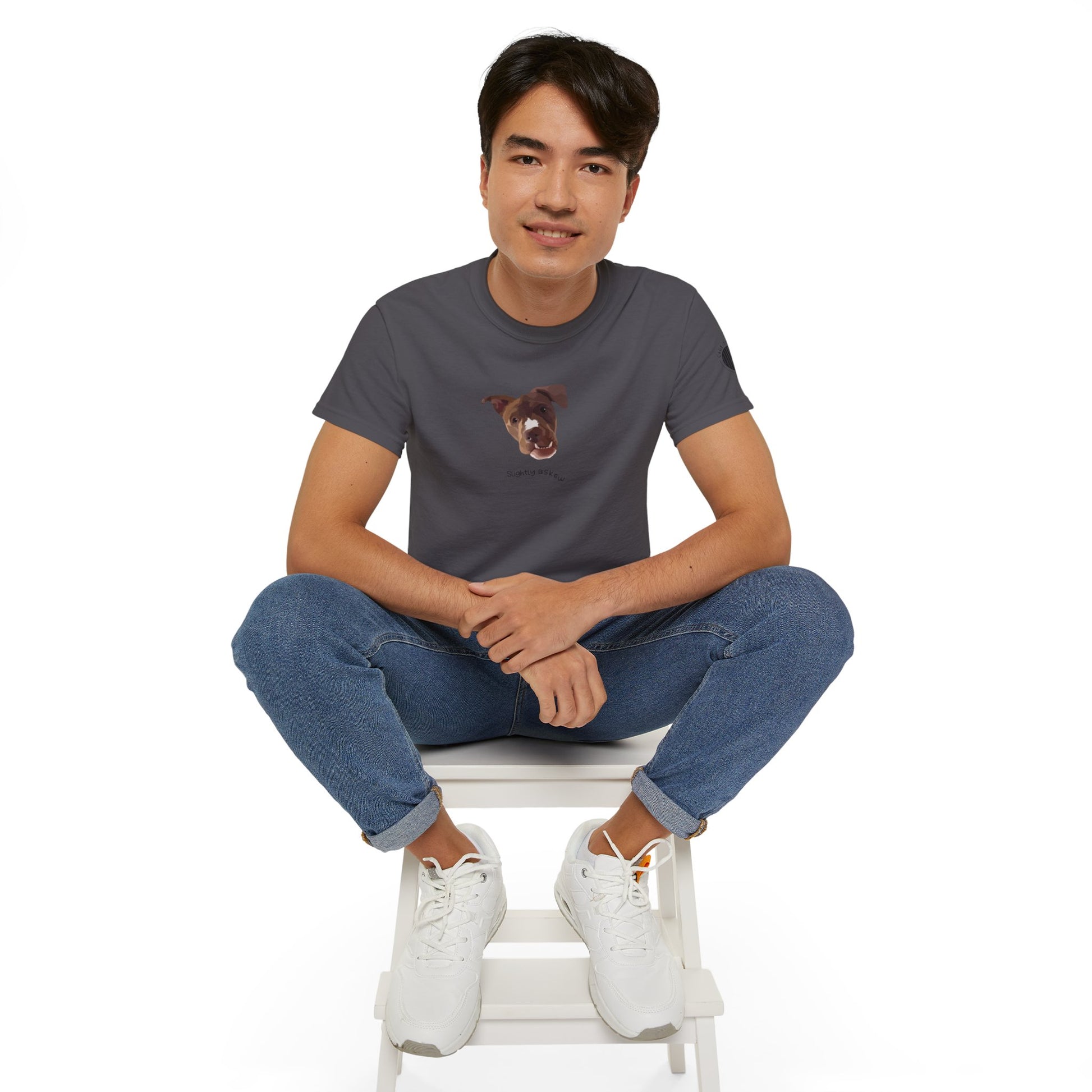 Luna "Slightly Askew" Ultra Cotton Tee - Unisex