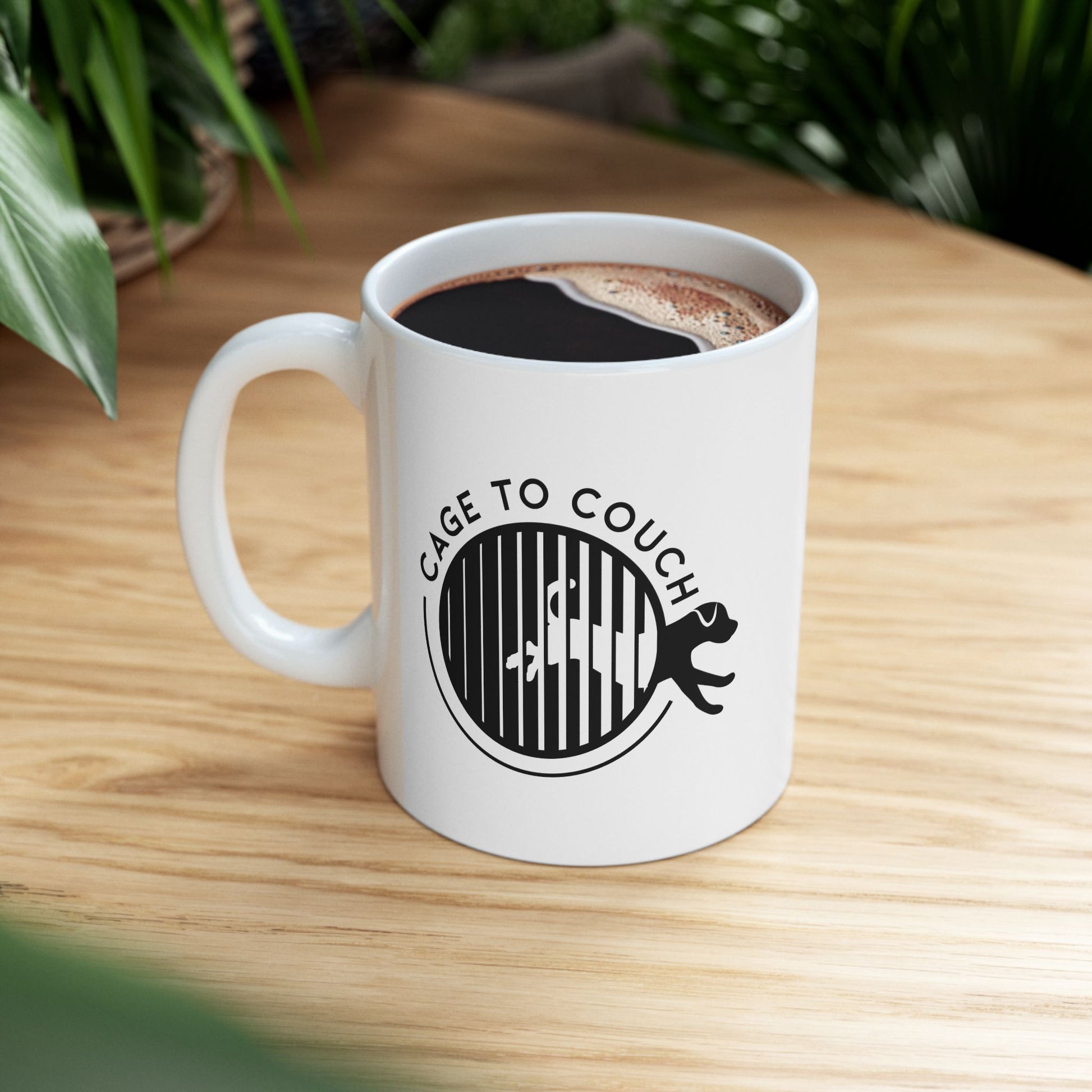 Cage to Couch Mug
