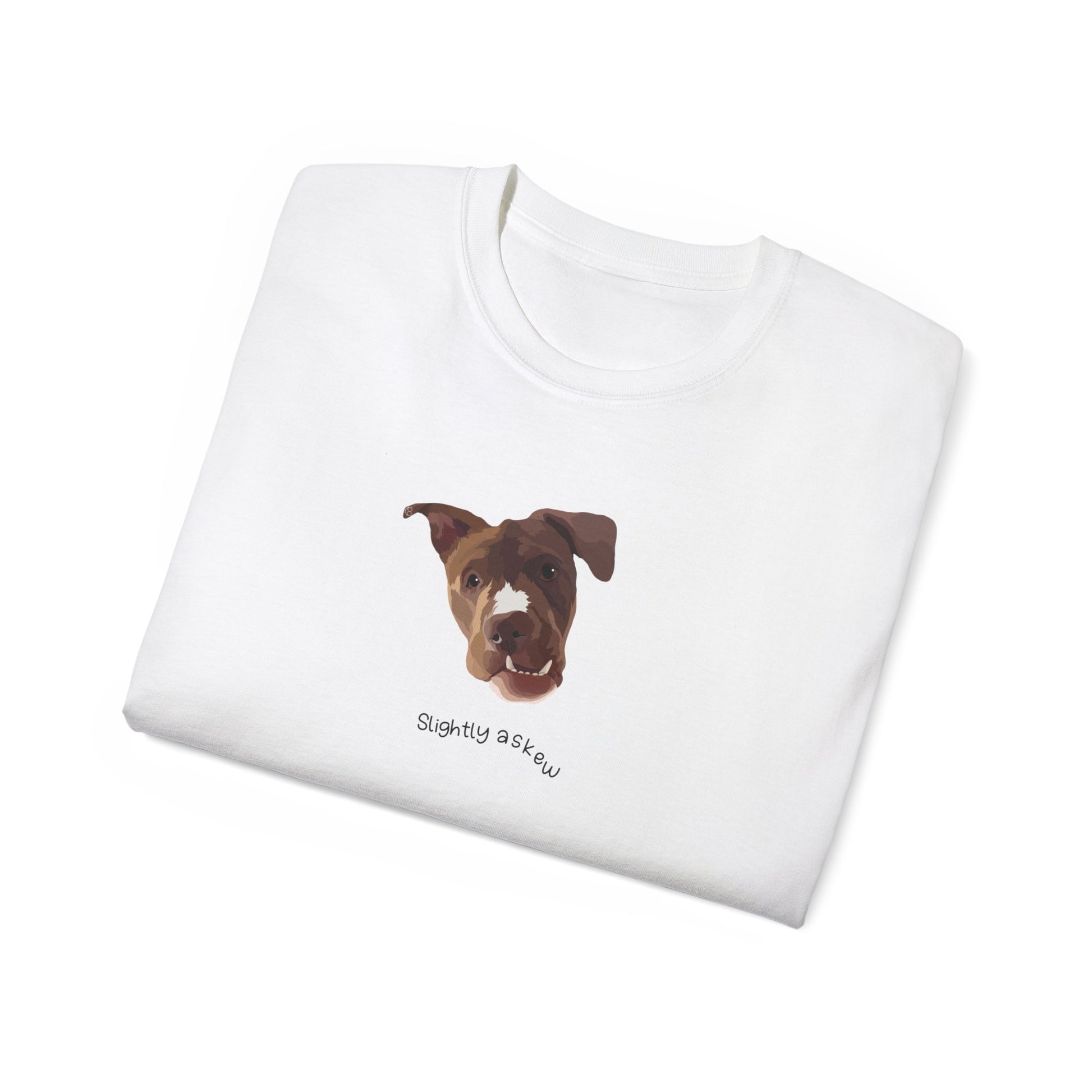 Luna "Slightly Askew" Ultra Cotton Tee - Unisex