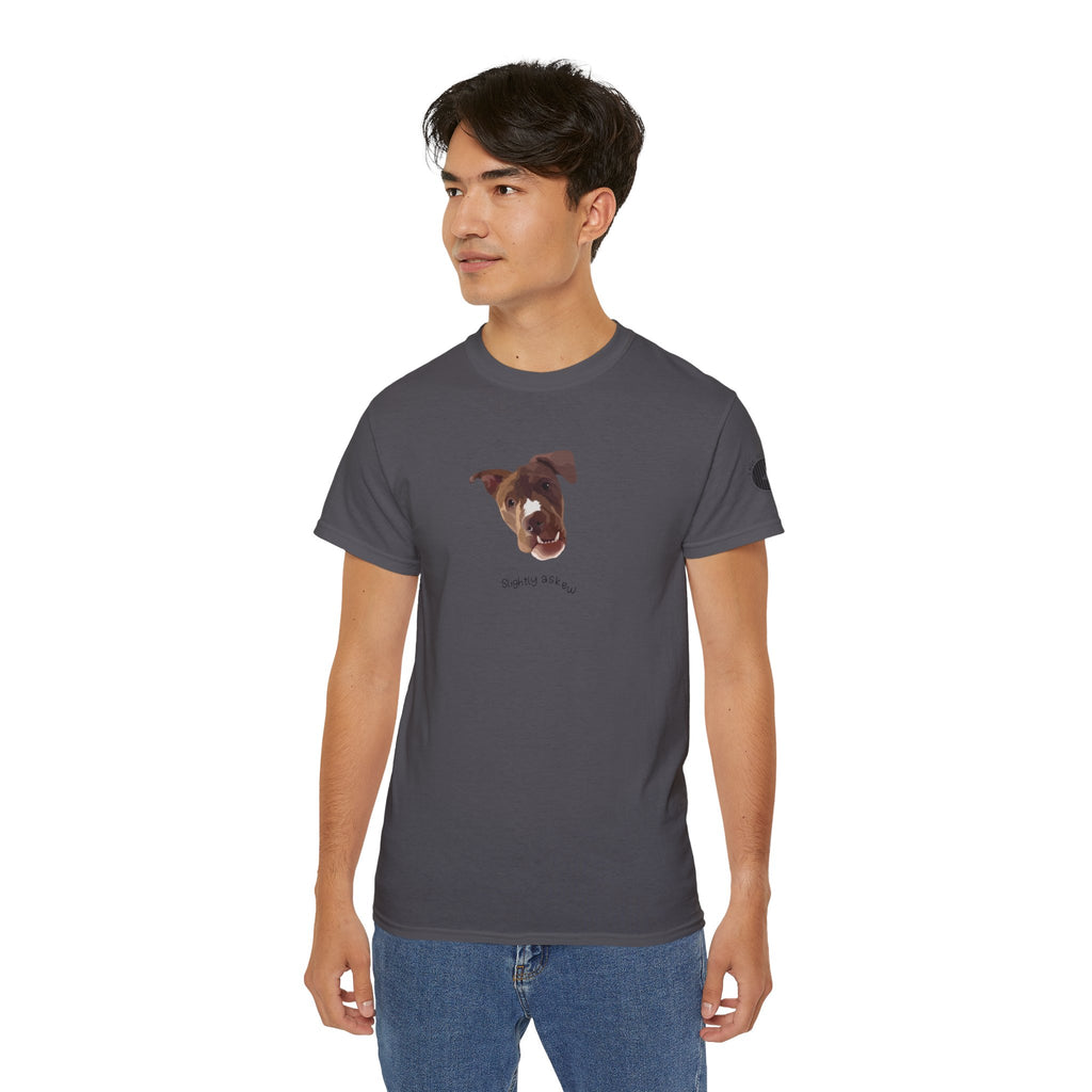 Luna "Slightly Askew" Ultra Cotton Tee - Unisex