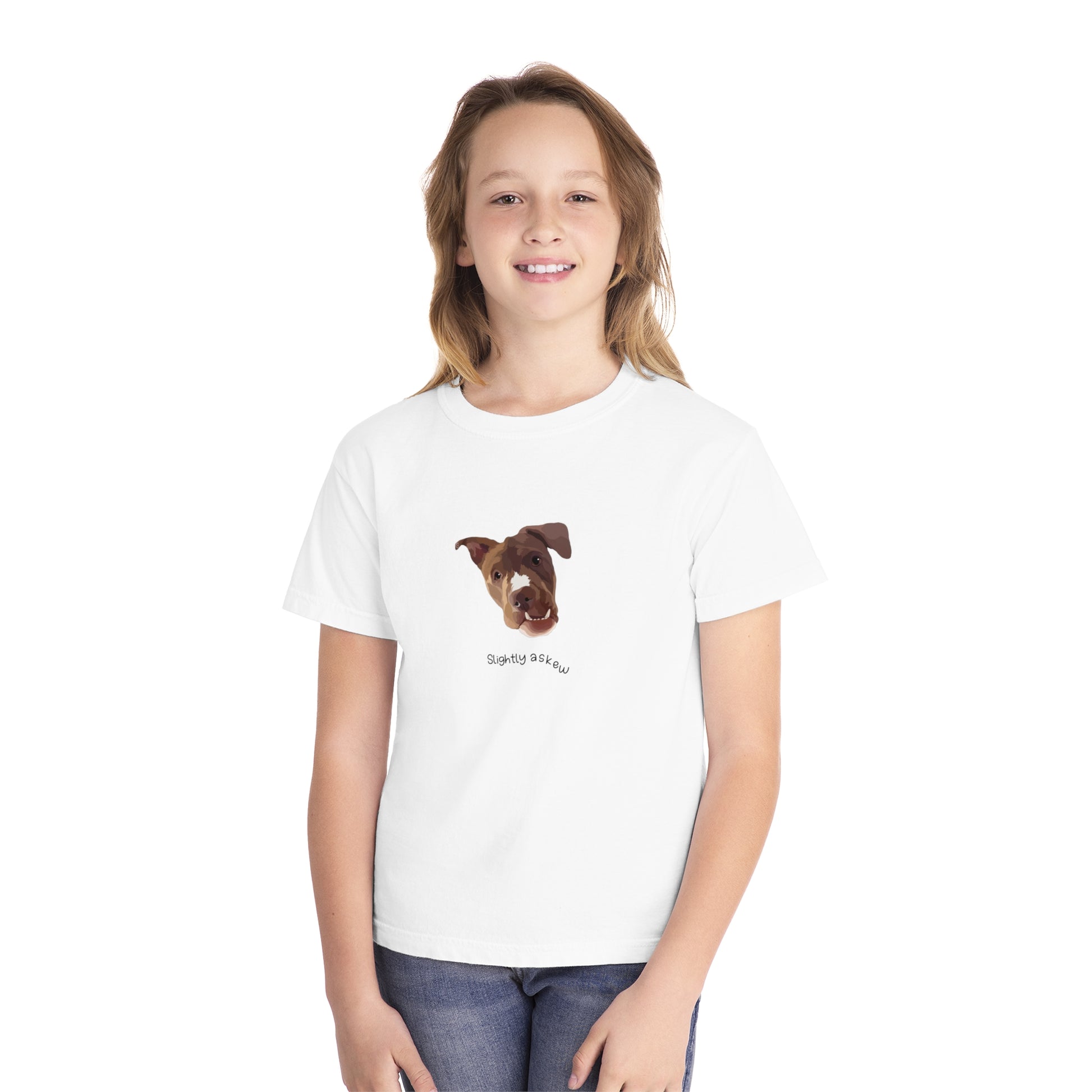 Luna "Slightly Askew" Youth Midweight Tee