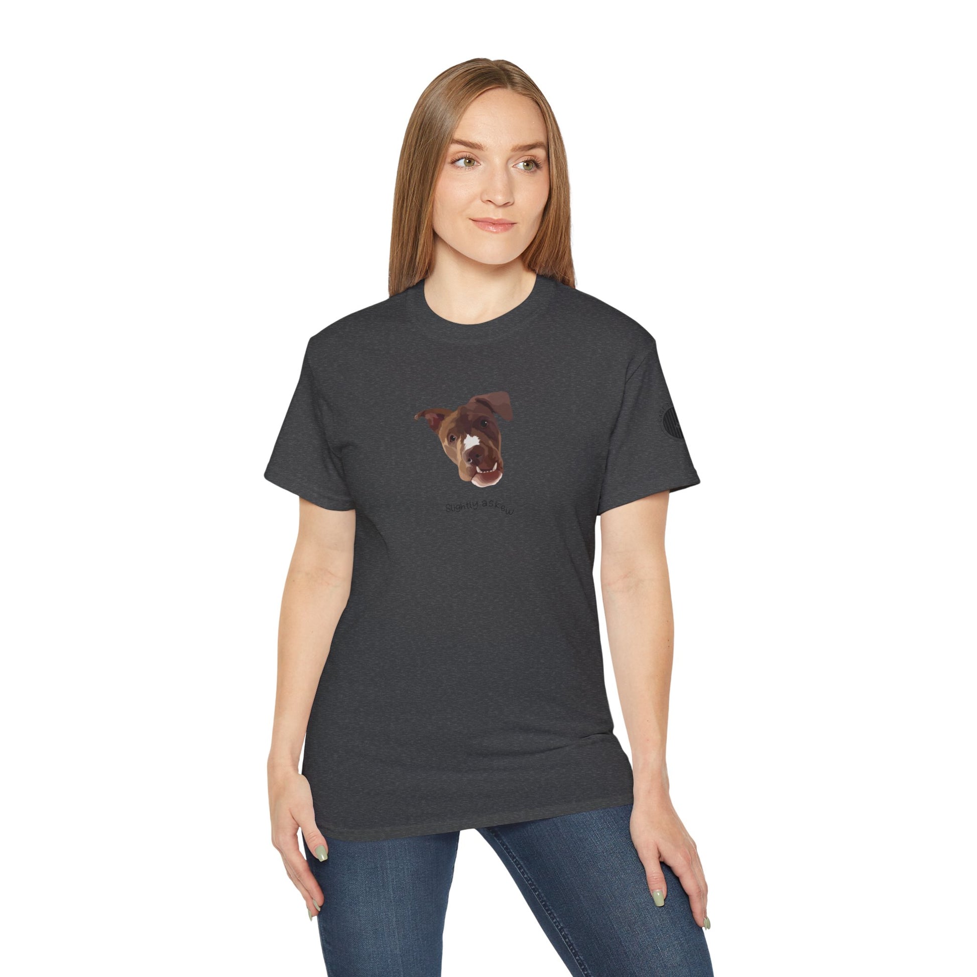 Luna "Slightly Askew" Ultra Cotton Tee - Unisex