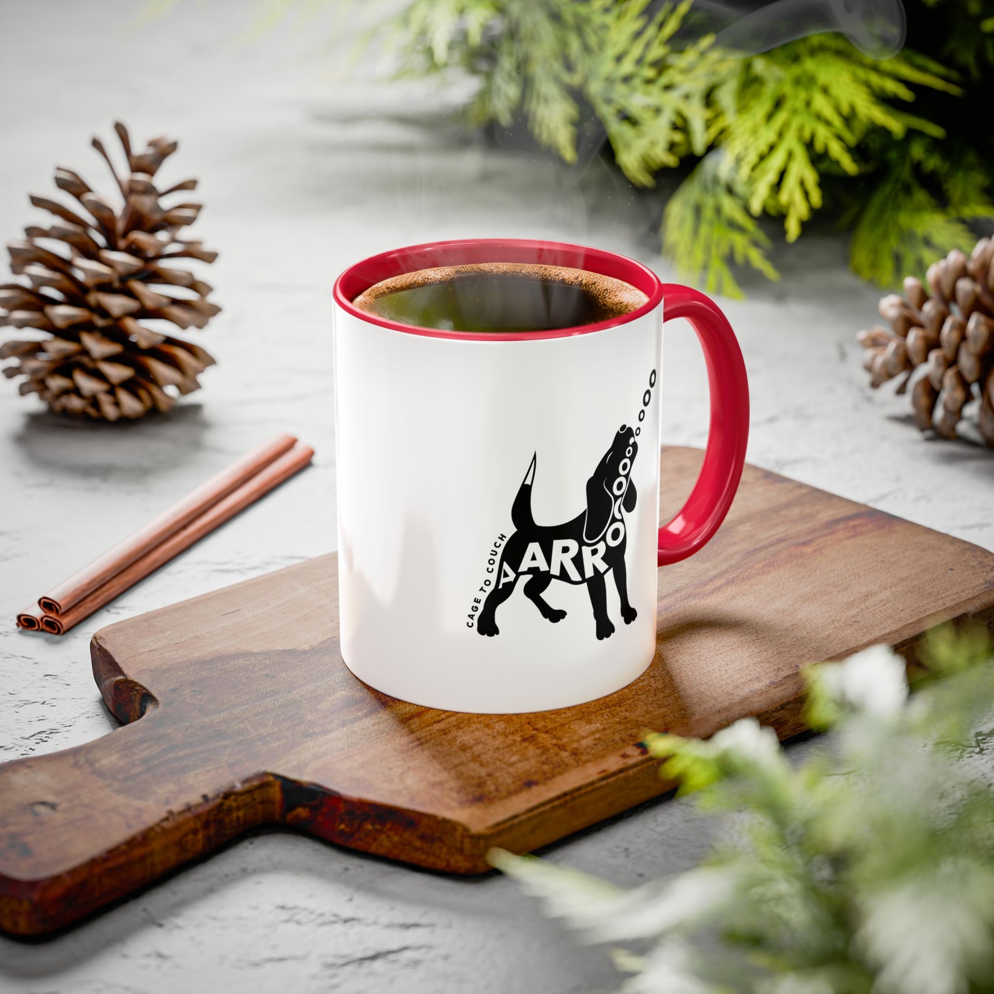 Beagle Aroo Coffee Mug  (11oz)