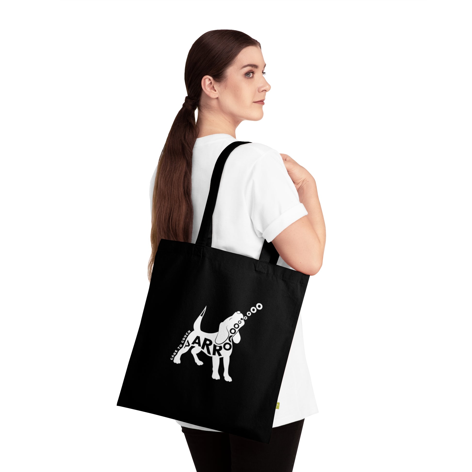 Arroo with C2C Logo Organic Cotton Tote Bag