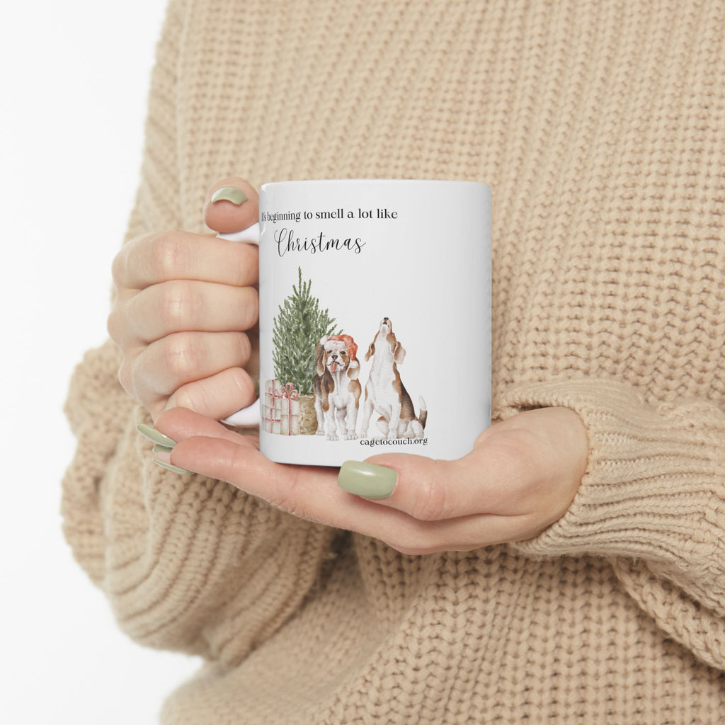 It's Beginning to Smell A Lot Like Christmas Mug