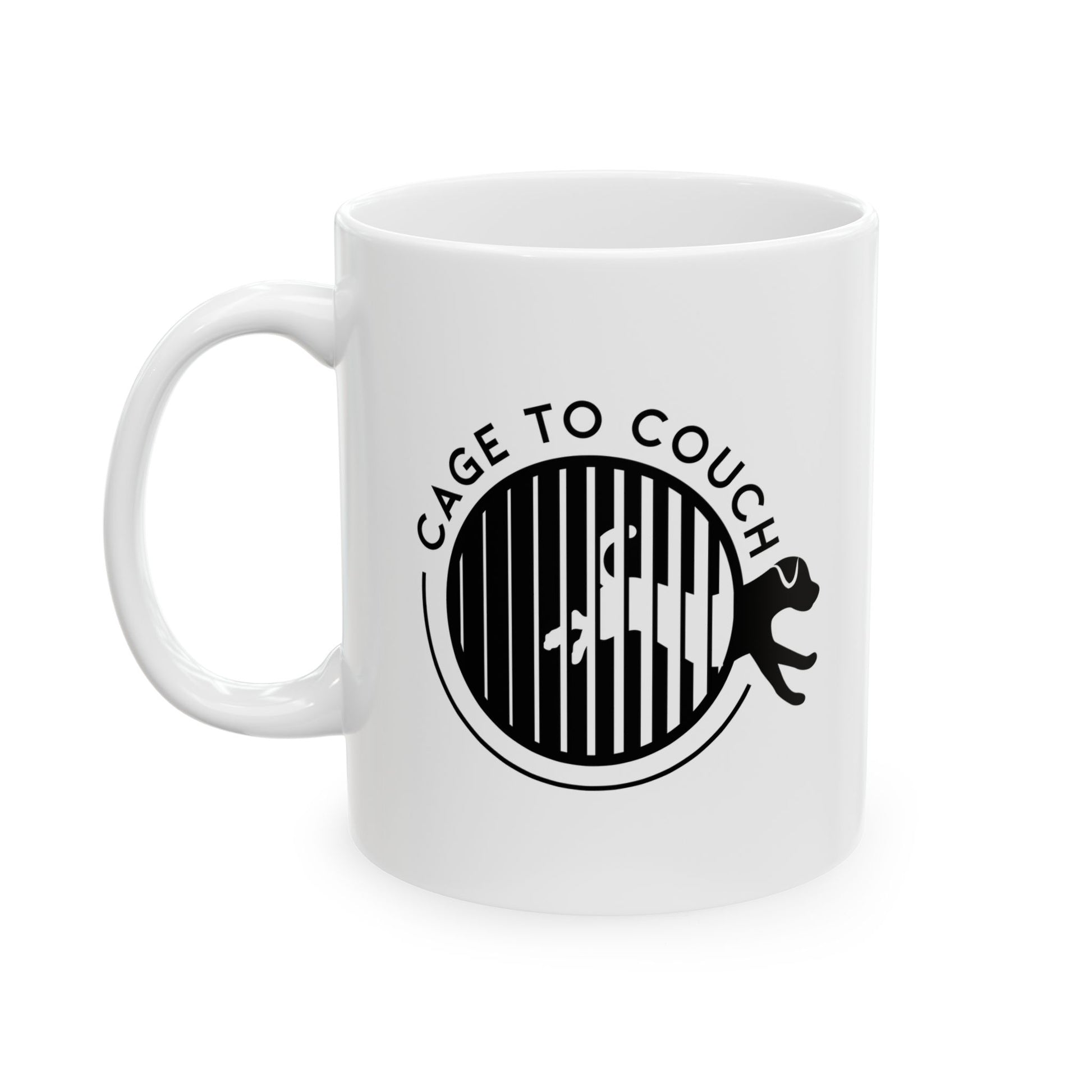 Cage to Couch Mug