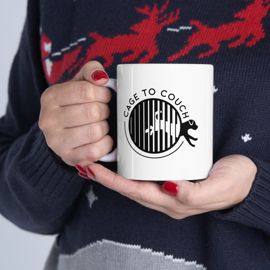 Cage to Couch Mug