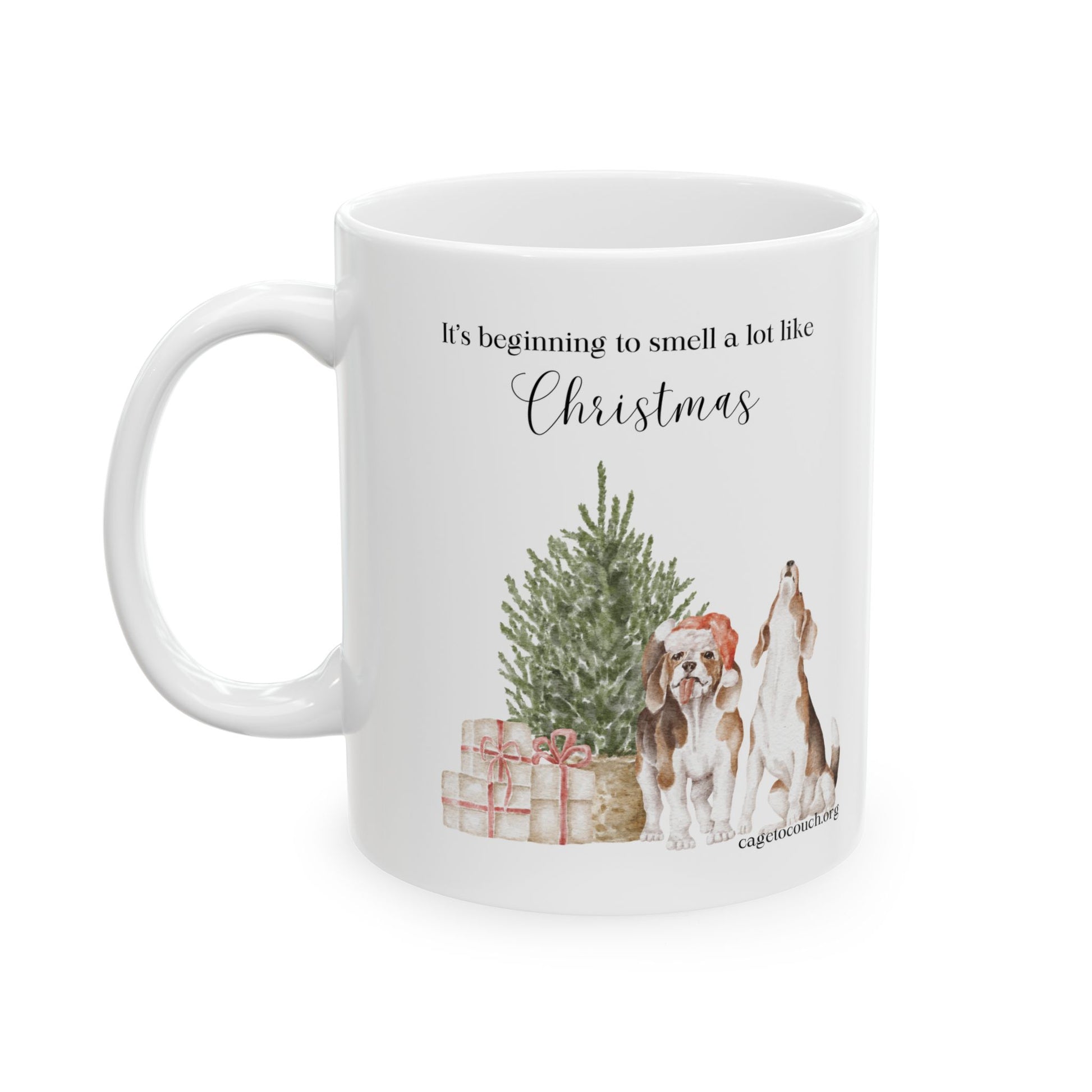 It's Beginning to Smell A Lot Like Christmas Mug