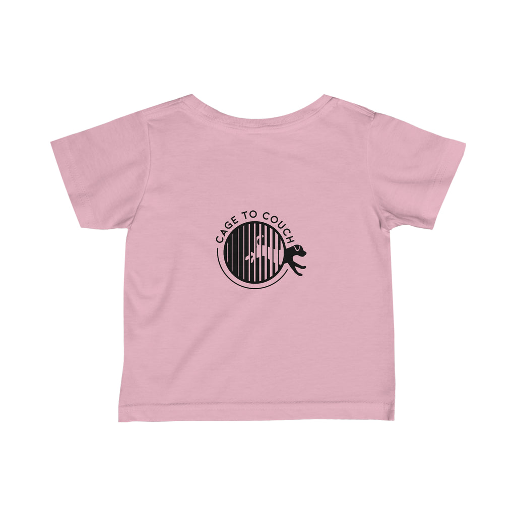 Luna "Slightly Askew" Infant Fine Jersey Tee