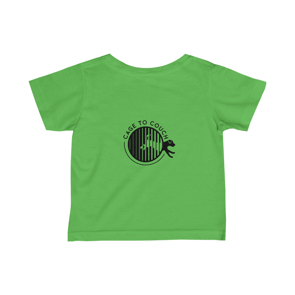 Luna "Slightly Askew" Infant Fine Jersey Tee