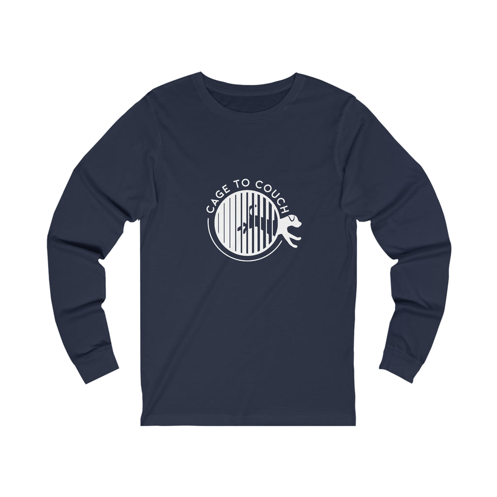 Cage to Couch Jersey Long Sleeve Tee, Unisex