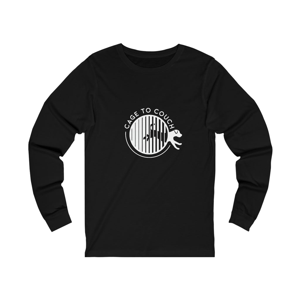 Cage to Couch Jersey Long Sleeve Tee, Unisex