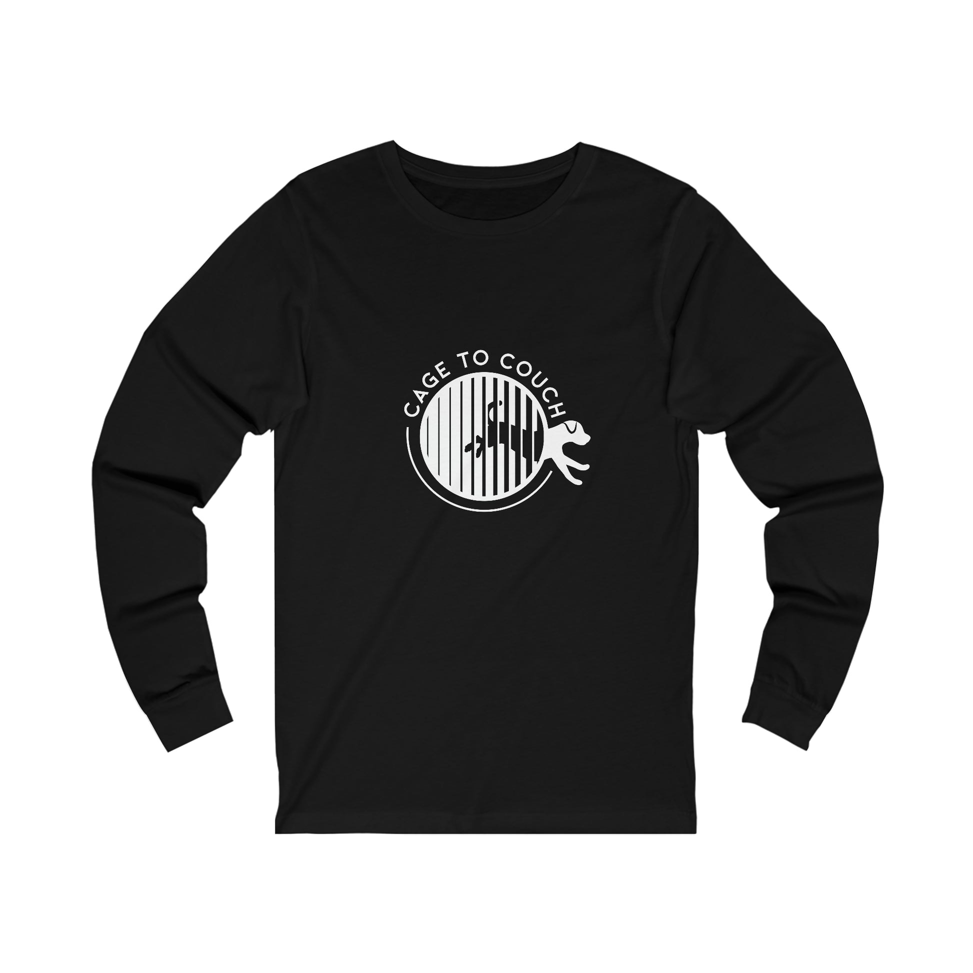 Cage to Couch Jersey Long Sleeve Tee, Unisex