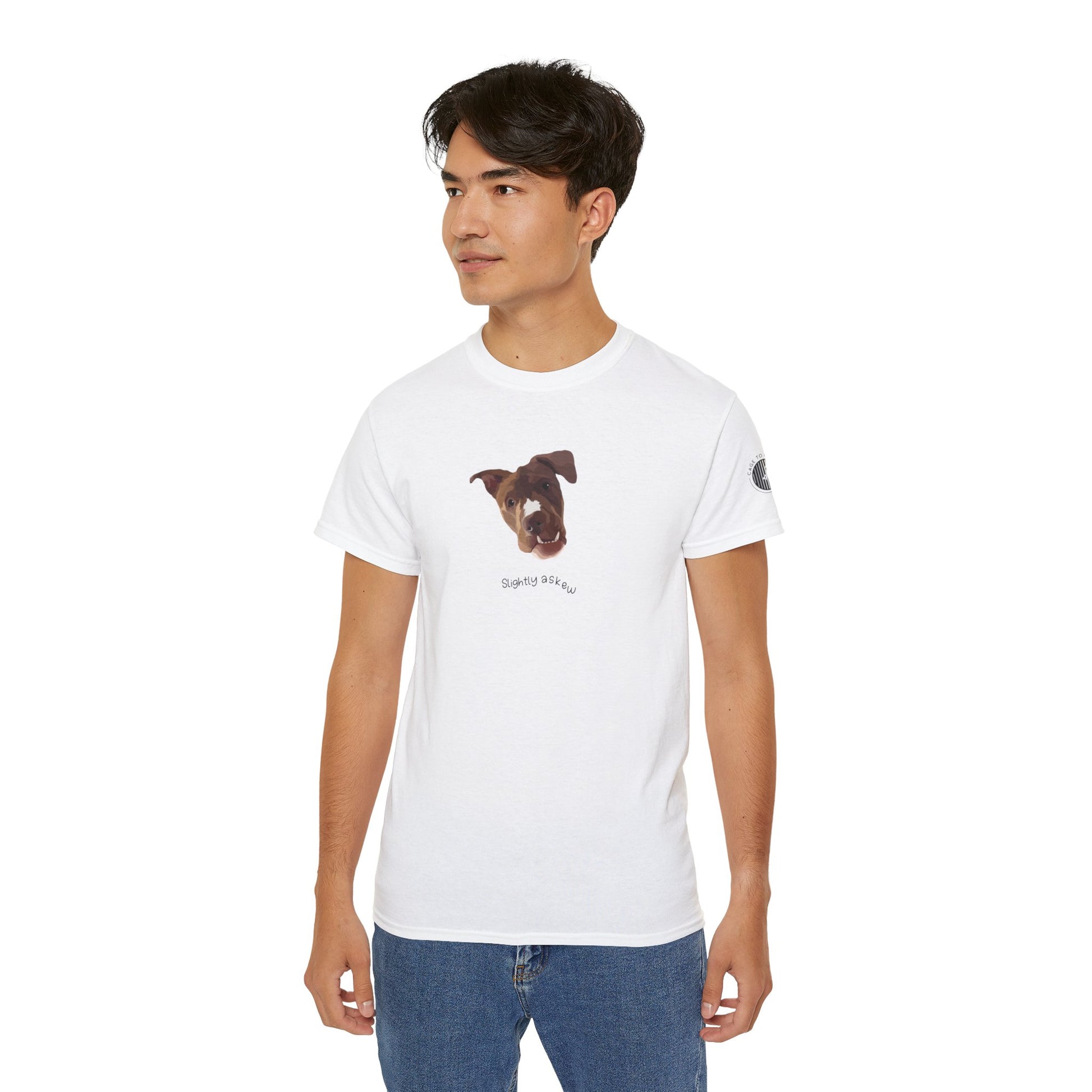 Luna "Slightly Askew" Ultra Cotton Tee - Unisex