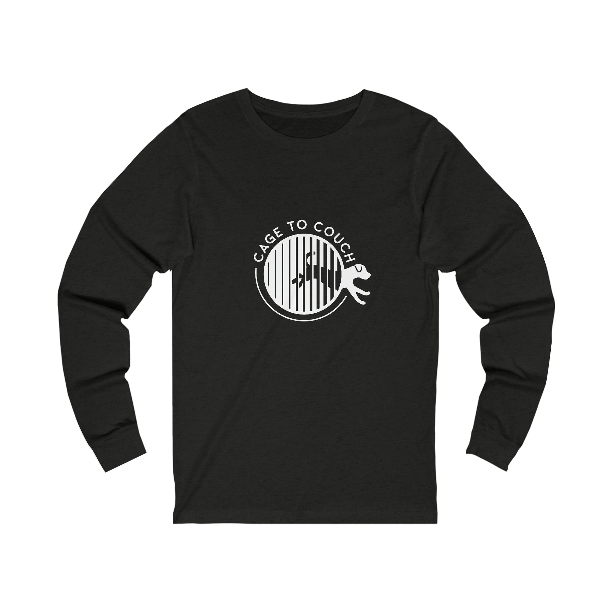 Cage to Couch Jersey Long Sleeve Tee, Unisex