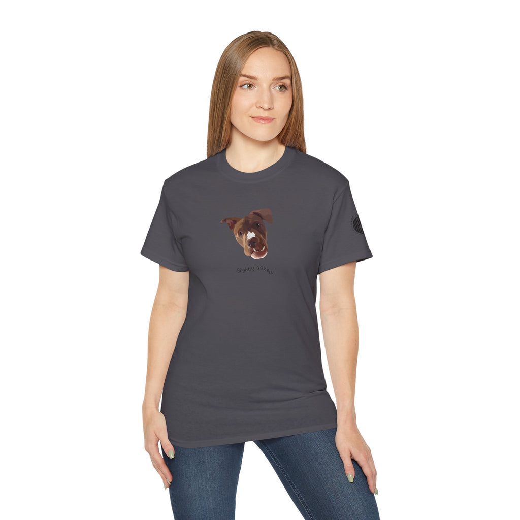 Luna "Slightly Askew" Ultra Cotton Tee - Unisex