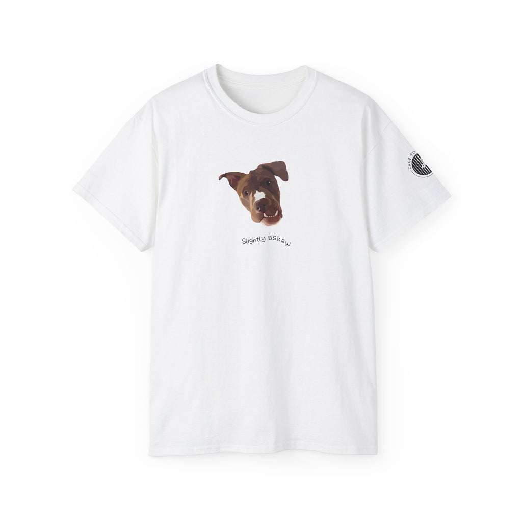Luna "Slightly Askew" Ultra Cotton Tee - Unisex