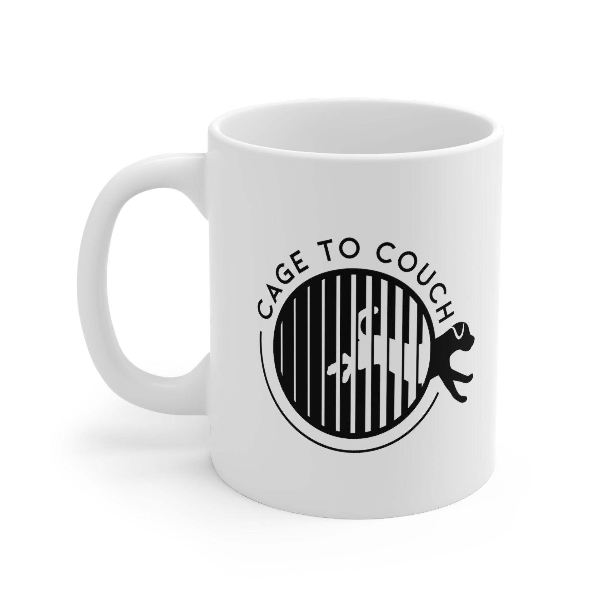 Cage to Couch Mug