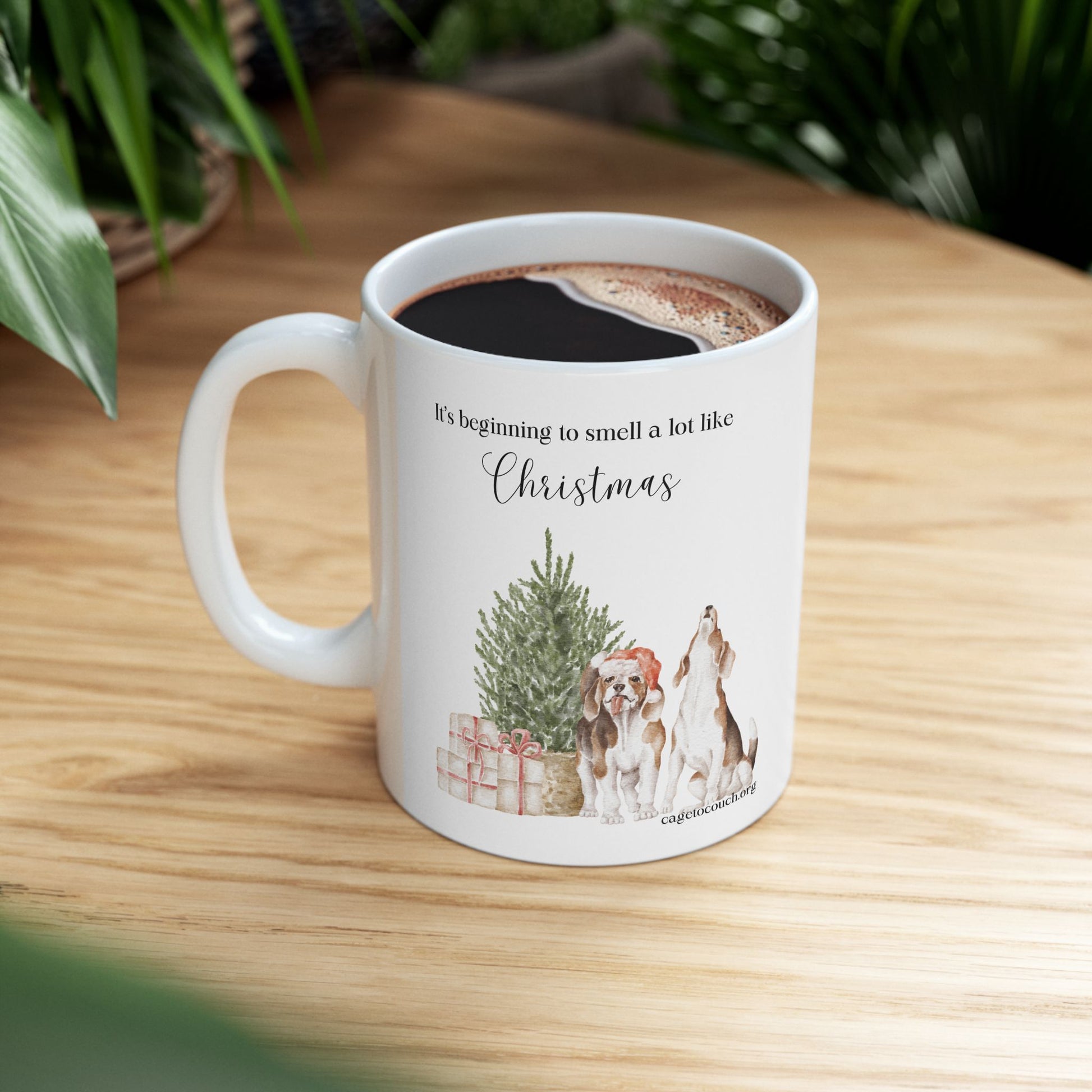 It's Beginning to Smell A Lot Like Christmas Mug