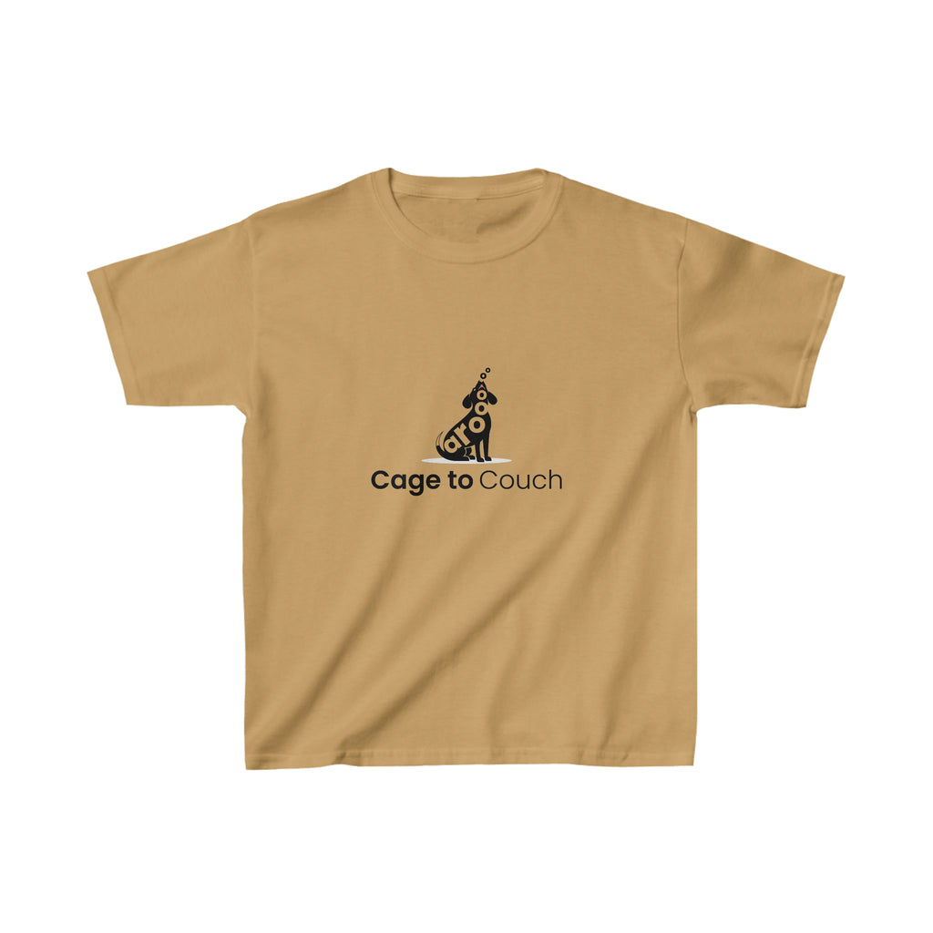 Aroo - Cage to Couch Kids Heavy Cotton™ Tee
