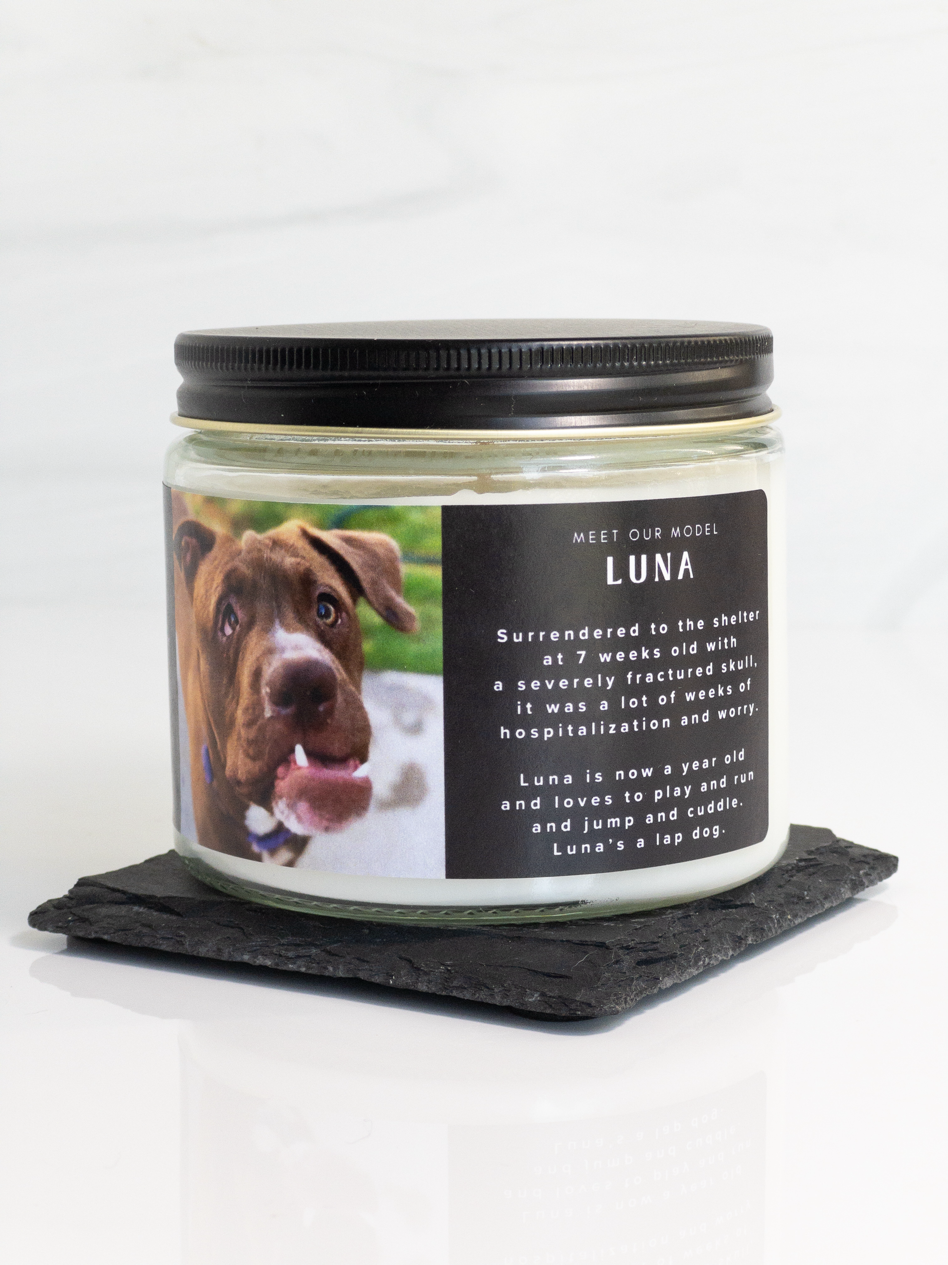 Slightly Askew Candle