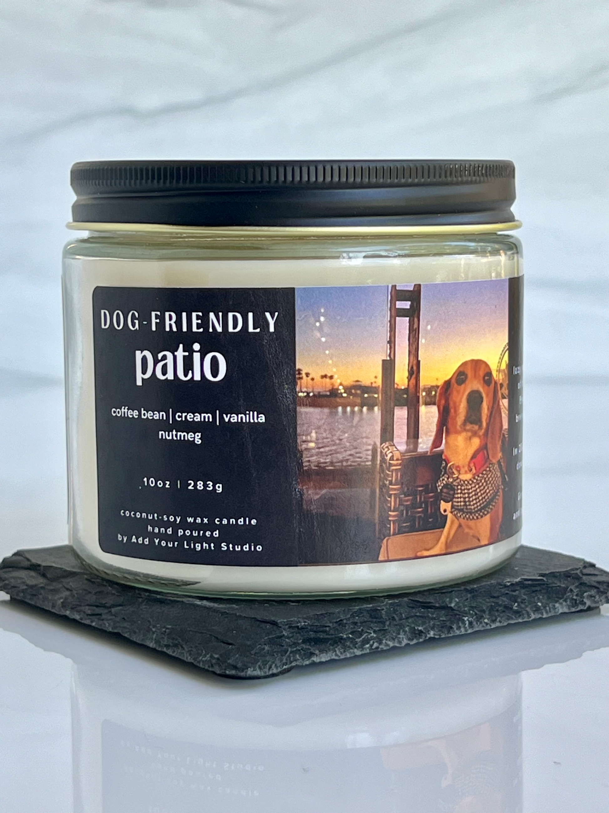 Dog-Friendly Patio Candle